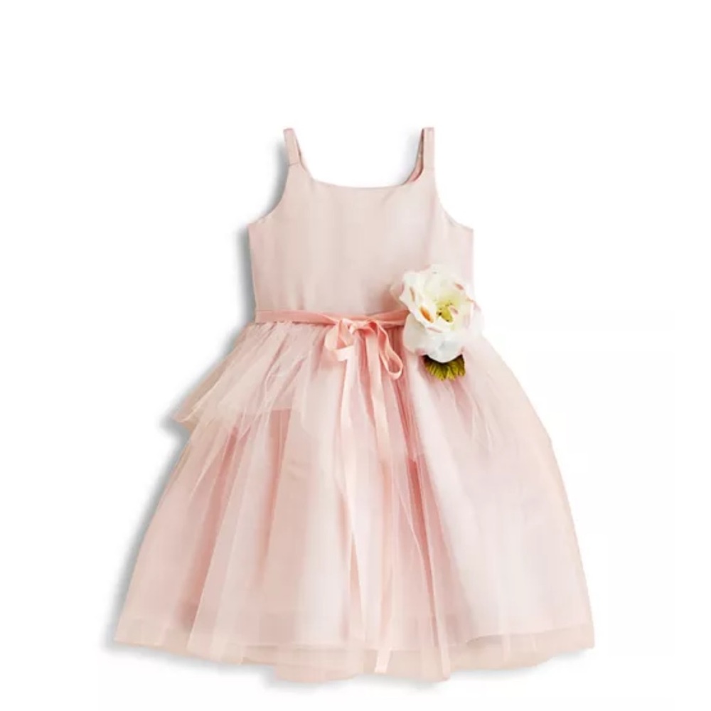 US Angels | Light Pink Flower girl dress